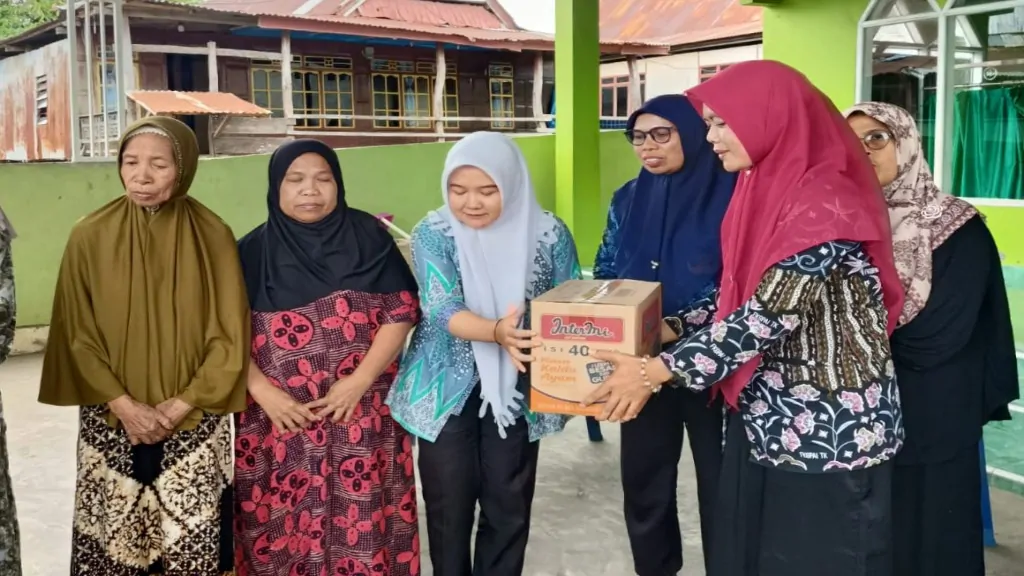 FKG PAI TK Jeneponto Tunjukkan Kepedulian, Kunjungi dan Bantu Korban Kebakaran