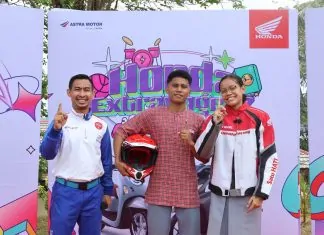 Asmo Sulsel Edukasi Safety Riding di SMK 6 Ambon, Ingatkan Pelajar Soal Risiko Kecelakaan