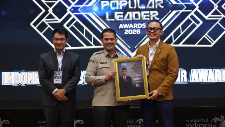 Mentan Amran Raih Most Popular Leader Awards 2026, Pemimpin Tangguh ditengah Krisis Global Kementerian Pertanian