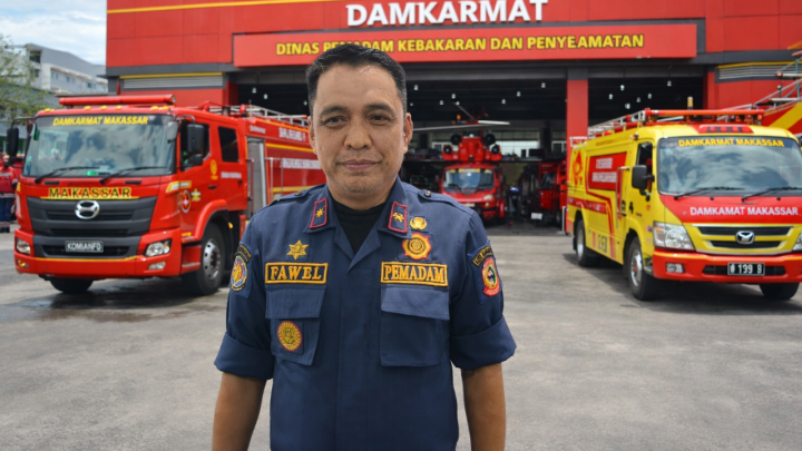 Makassar Siaga Hadapi Kemarau Ekstrem, Damkarmat Aktifkan 7 Posko BMKG