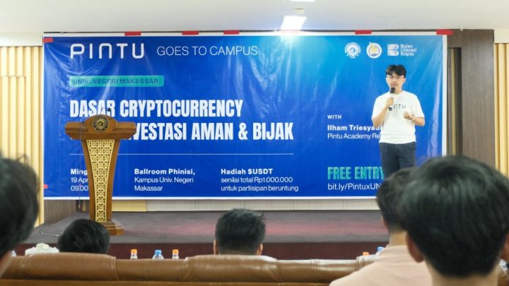 PINTU Goes to Campus, Kenalkan Investasi Kripto ke Mahasiswa UNM Pintu Goes to Campus