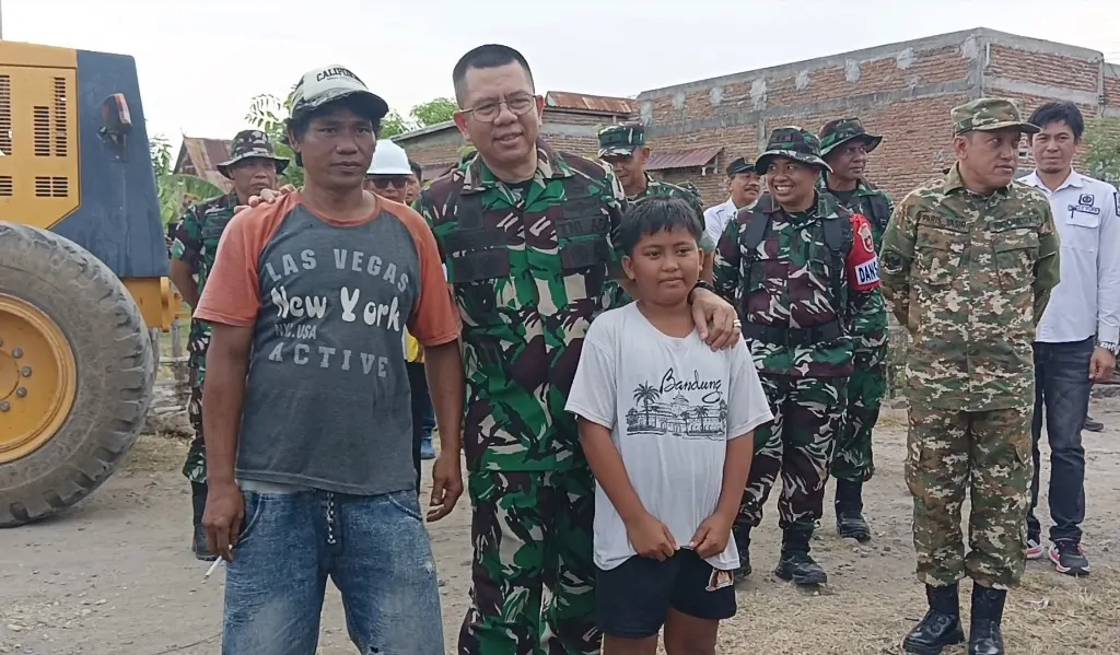 Kisah Ilham di Lokasi TMMD Ke-128 Jeneponto Menggetarkan Hati Danrem 141 Toddopuli
