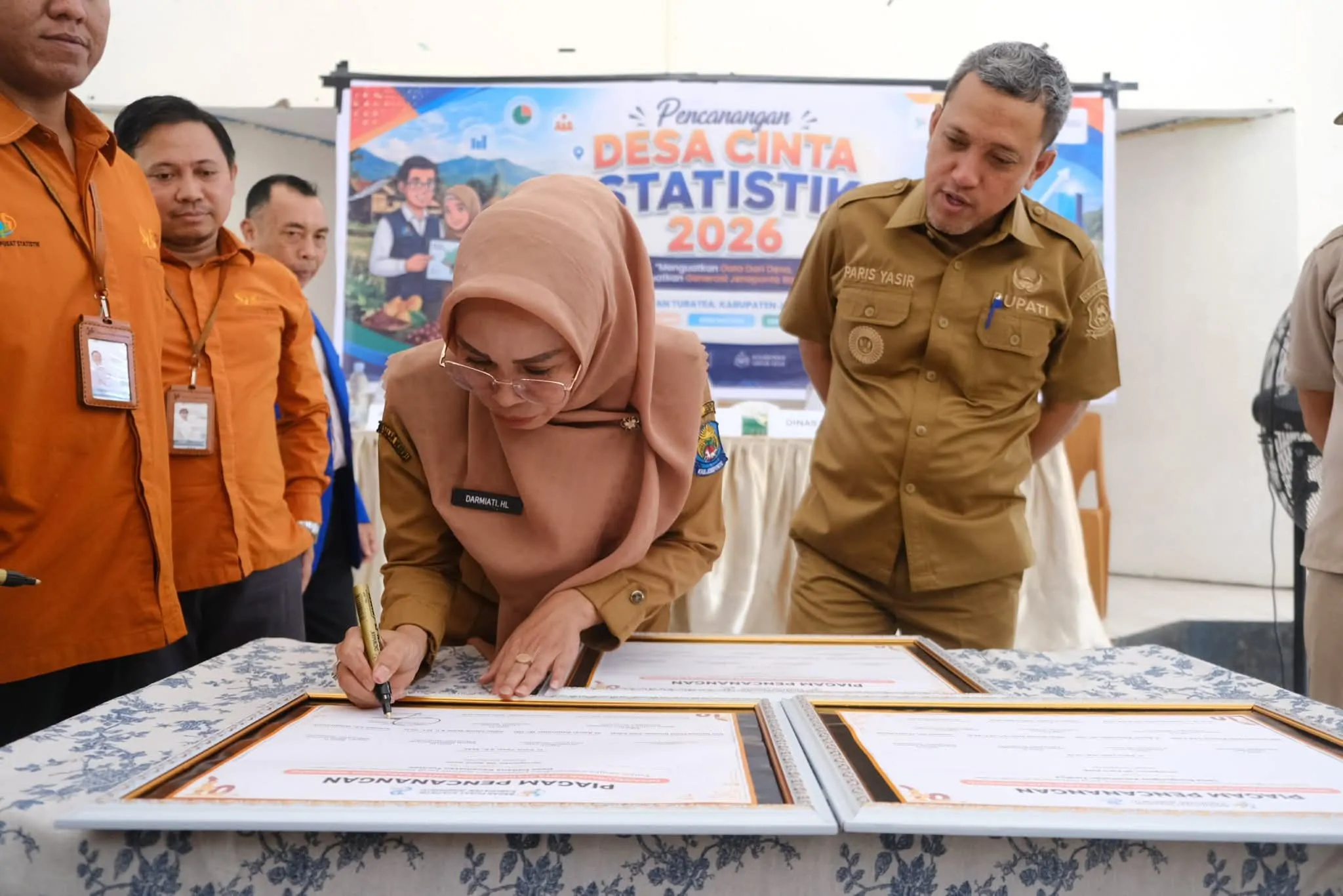 Desa Cantik, Data Berkualitas, Jeneponto Menuju Kemajuan Berbasis Informasi