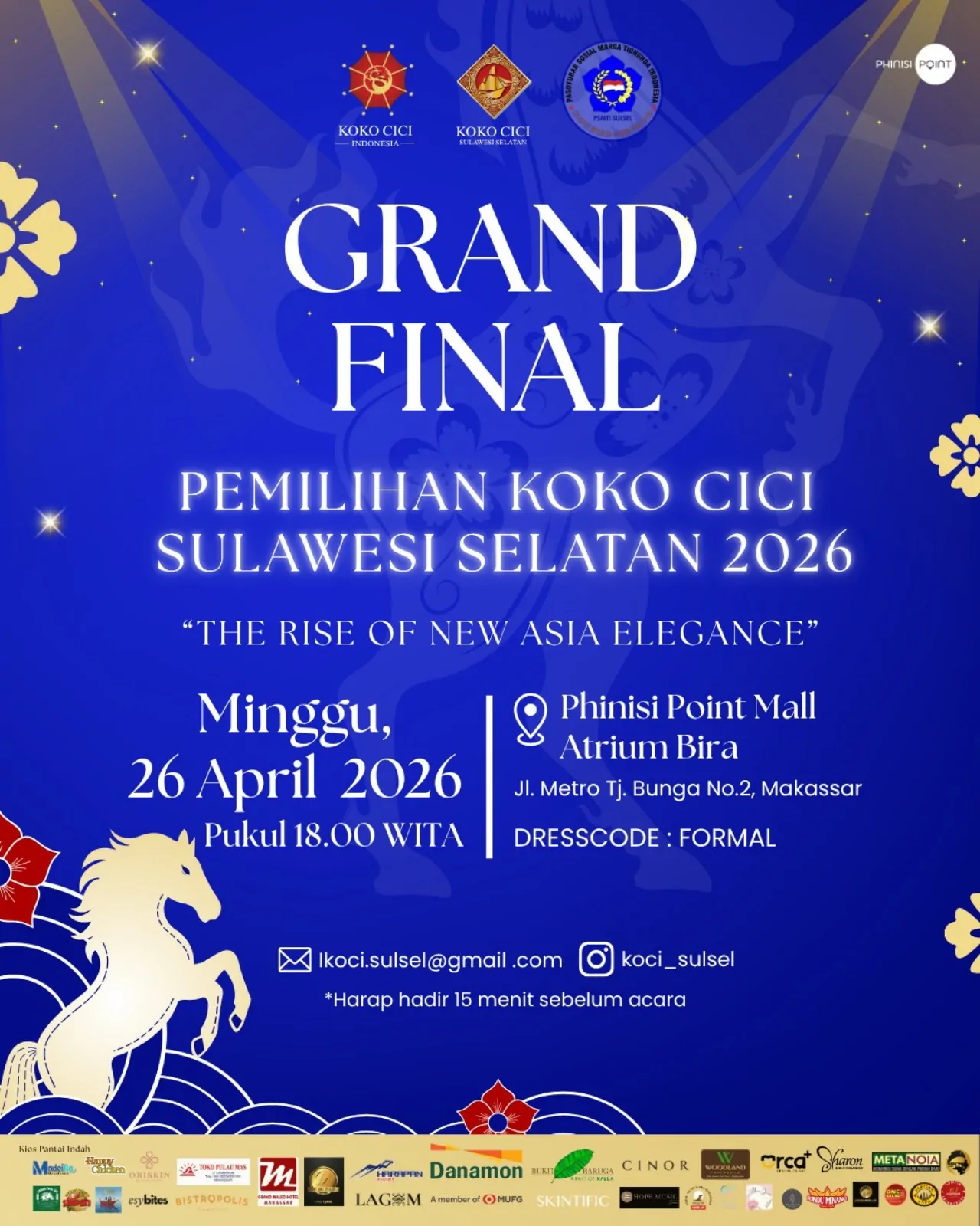 Koko Cici Sulsel 2026 Masuki Tahap Akhir, Talent Show dan Grand Final Siap Digelar