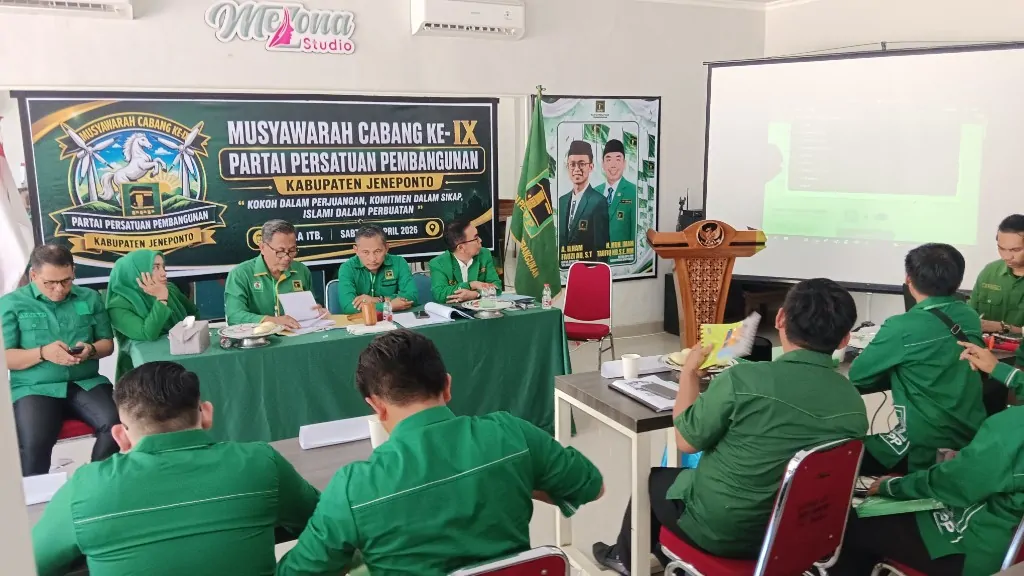 Kokoh Berjuang, Bersama Menuju Kemenangan, Muscab IX PPP Jeneponto Sukses Digelar, PAC Dukung Pimpinan Berkelanjutan