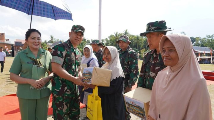 Sentuhan Tulus TMMD ke-128: Kepedulian Mengalir Hangat ke Warga Jeneponto Sentuhan Tulus TMMD