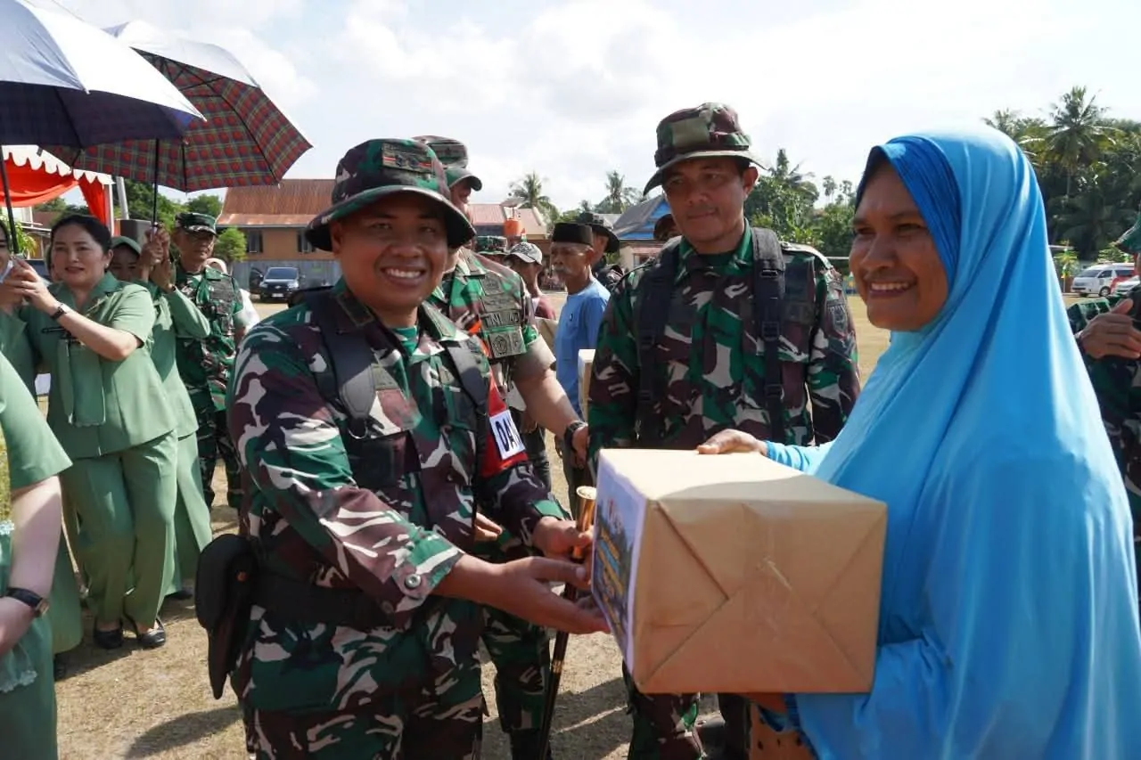 Sentuhan Tulus TMMD ke-128: Kepedulian Mengalir Hangat ke Warga Jeneponto