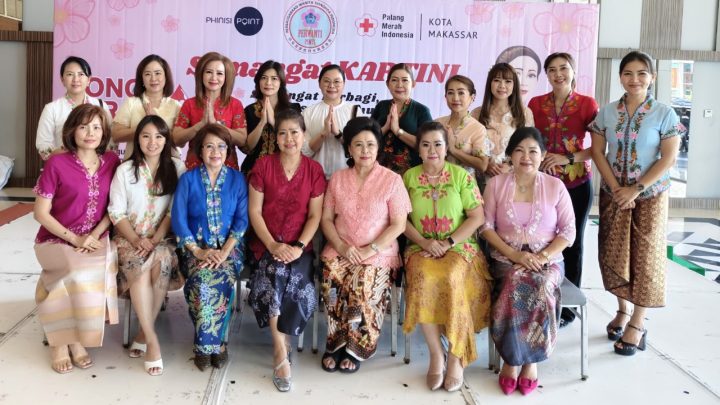 Semangat Kartini, PERWANTI Gelar Donor Darah, 167 Kantong Darah Berhasil Dikumpulkan