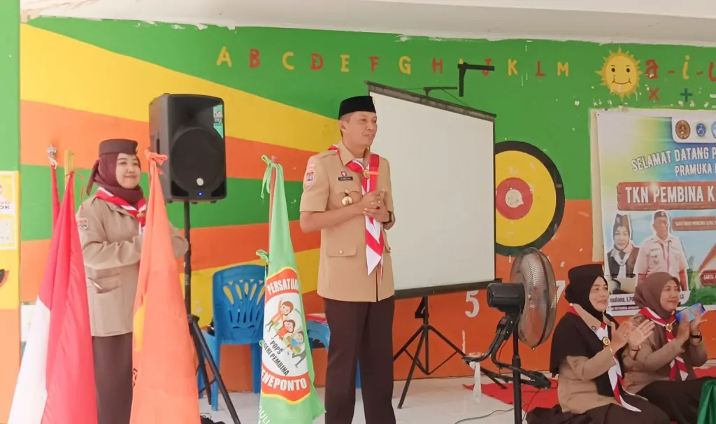 Kadisdikbud Resmi Buka Perkemahan Satu Hari Pramuka Prasiaga TK Pembina Jeneponto