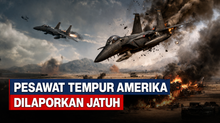 Perang AS-Iran Makin Memanas, Sejumlah Pesawat Tempur Amerika Dilaporkan Jatuh perang AS Iran