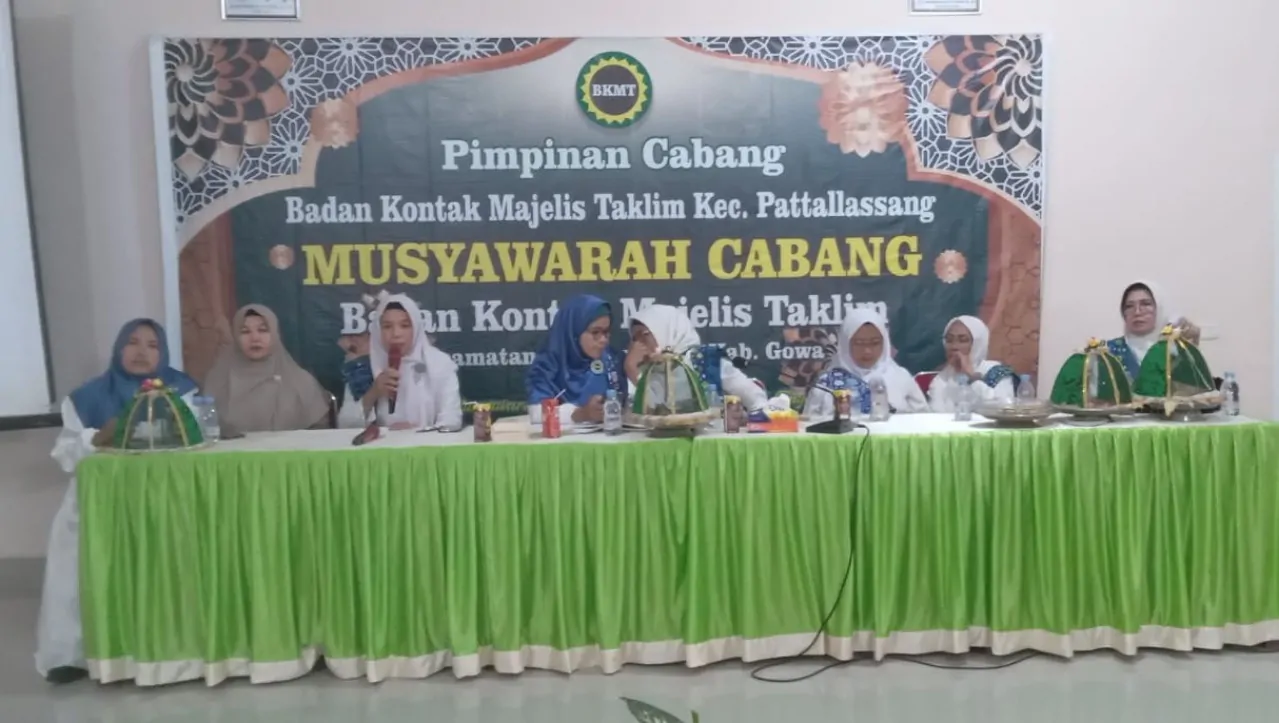 Muscab dan Halalbihalal BKMT Pattallassang Gowa Tetapkan Kepengurusan Baru Periode 2026-2031