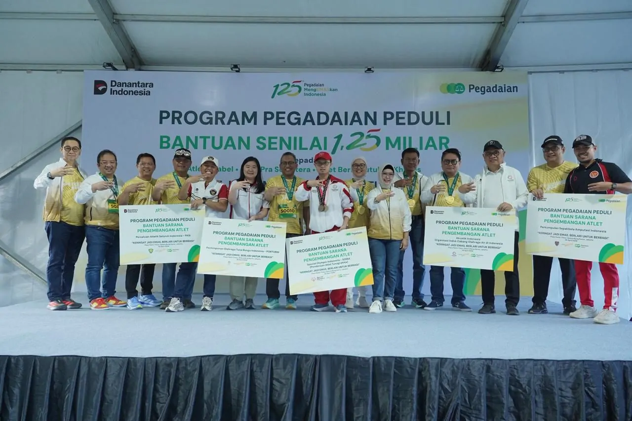 Pegadaian Sukses Gelar Tring! Golden Run 2026, Dorong Literasi Investasi Emas