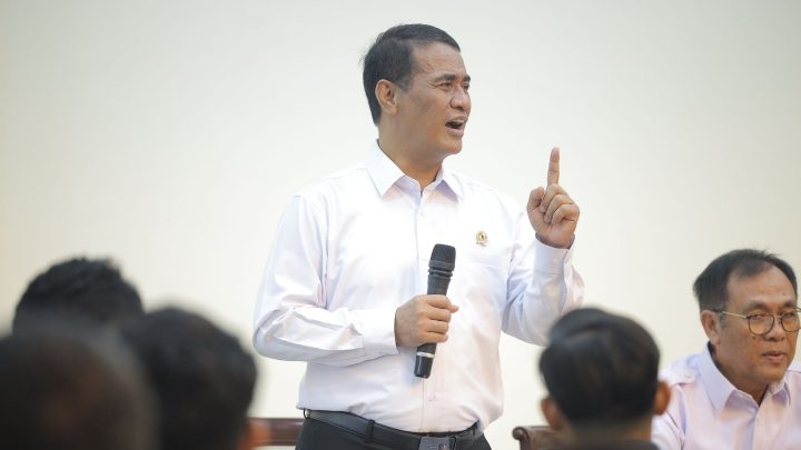 Mentan Amran Rangkul dan Siapkan Mahasiswa Jadi Penerus Arah Pertanian Nasional Kementerian Pertanian