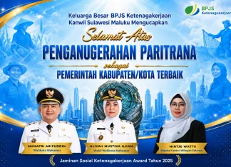 Makassar Sabet Paritrana Award 2025, Bukti Komitmen Lindungi Pekerja Rentan