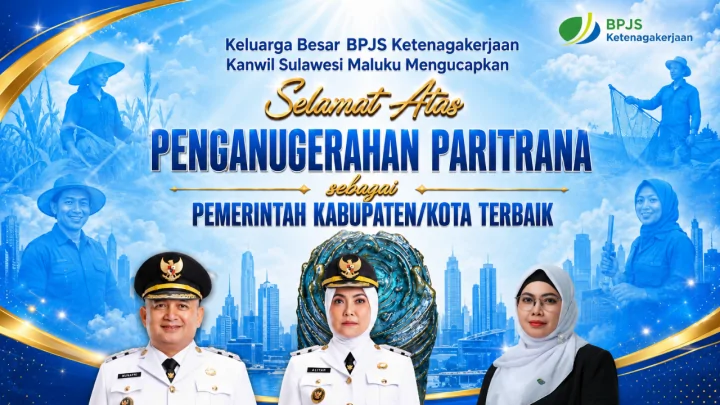 Makassar Sabet Paritrana Award 2025, Bukti Komitmen Lindungi Pekerja Rentan