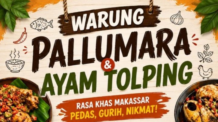 Kini Lebih Nyaman, Warung Pallumara dan Ayam Tolping Tanjung Pindah Lokasi di Sawerigading Warung Pallumara Makassar