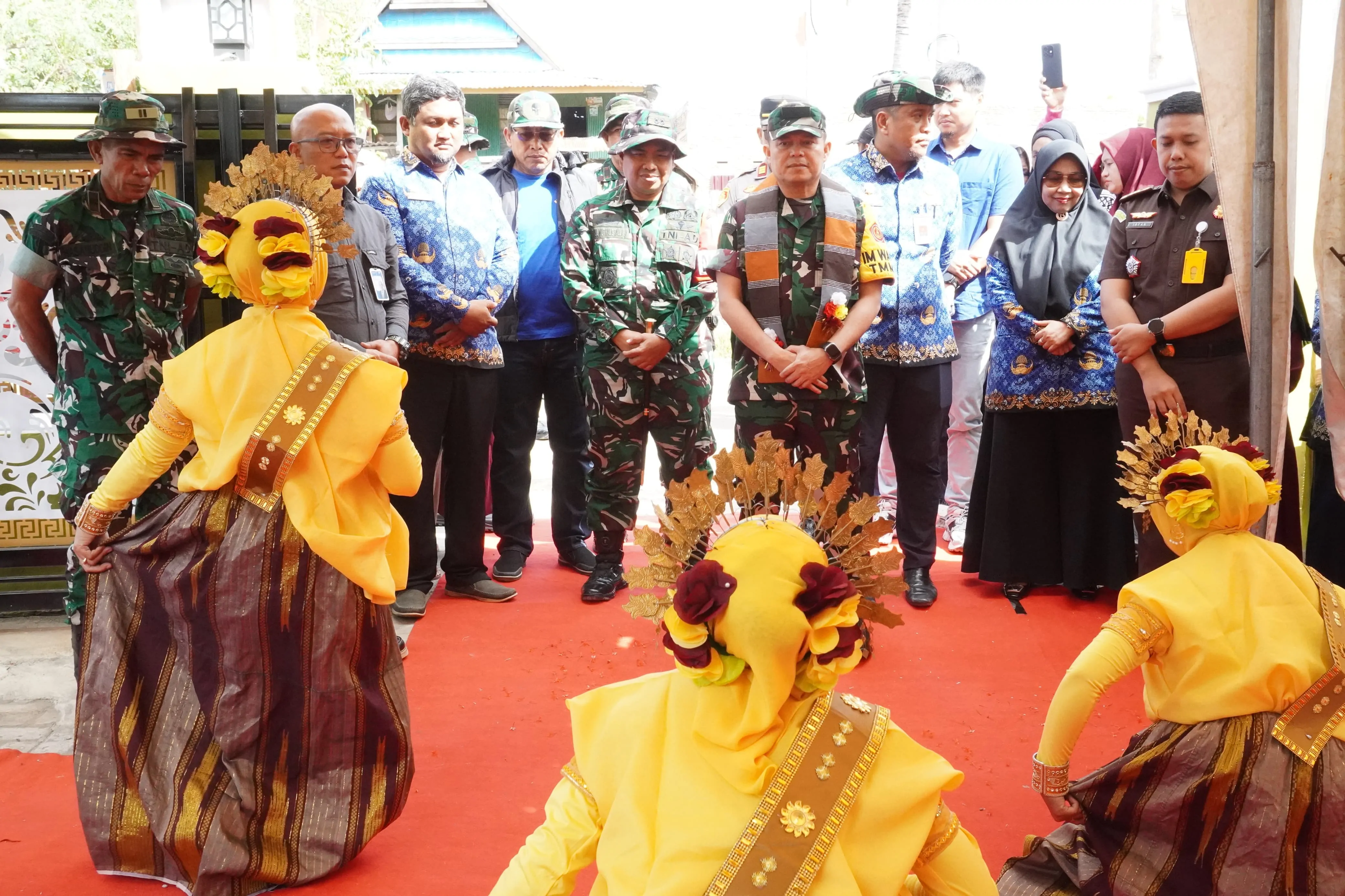 Tim Wasev TNI AD Tinjau Langsung Dedikasi Satgas TMMD ke-128 Kodim 1425 Jeneponto