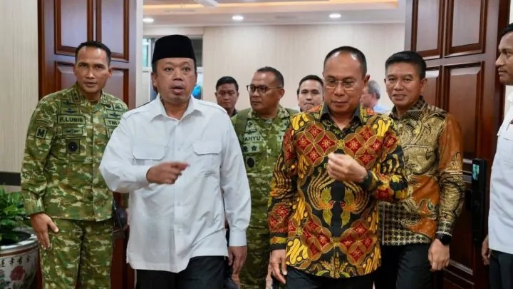 Gubernur ASR Temui Menteri ATR/BPN, Bahas Pemanfaatan Lahan Eks HGU untuk Markas Kopassus