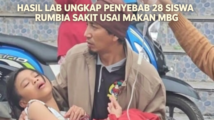 Hasil Lab Ungkap Penyebab 28 Siswa Rumbia Jeneponto Sakit Usai Makan MBG Hasil Lab