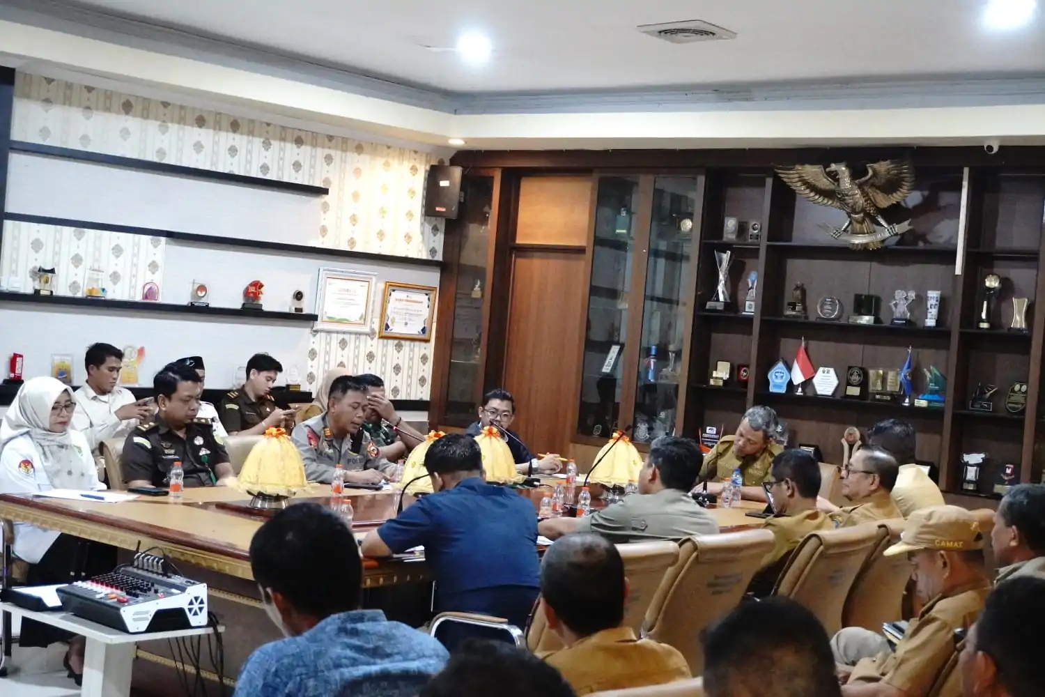 Jaga Keamanan dan Kestabilan Ekonomi Menjelang Idul Adha, Bupati Rakor Dengan Forkopimda Jeneponto
