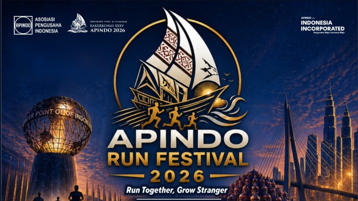 APINDO Run Festival 2026 Buka Pendaftaran, Hadirkan Kategori 3K dan 5K, Hadiah Ratusan Juta Menanti APINDO Run Festival 2026