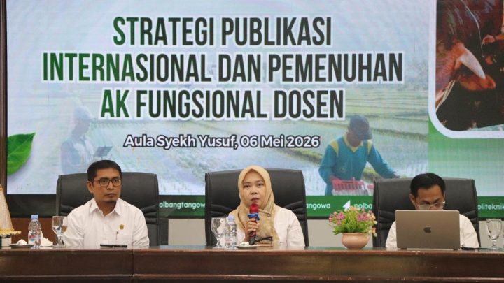 Polbangtan Kementan Bongkar Strategi Publikasi Internasional untuk Percepat Karier Dosen Andi Amran Sulaiman