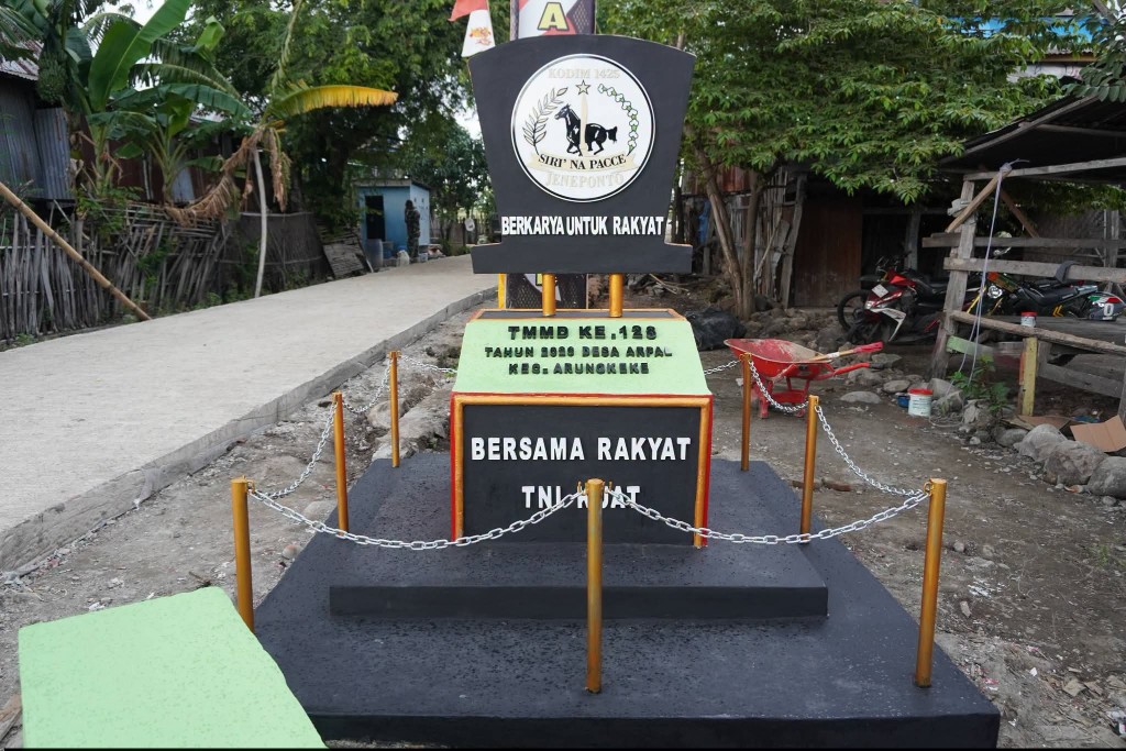 Jejak Satgas TMMD Ke128 di Tanah Turatea, Merajut Harapan, Hadirkan Kepastian Ekonomi Warga Pelosok Desa