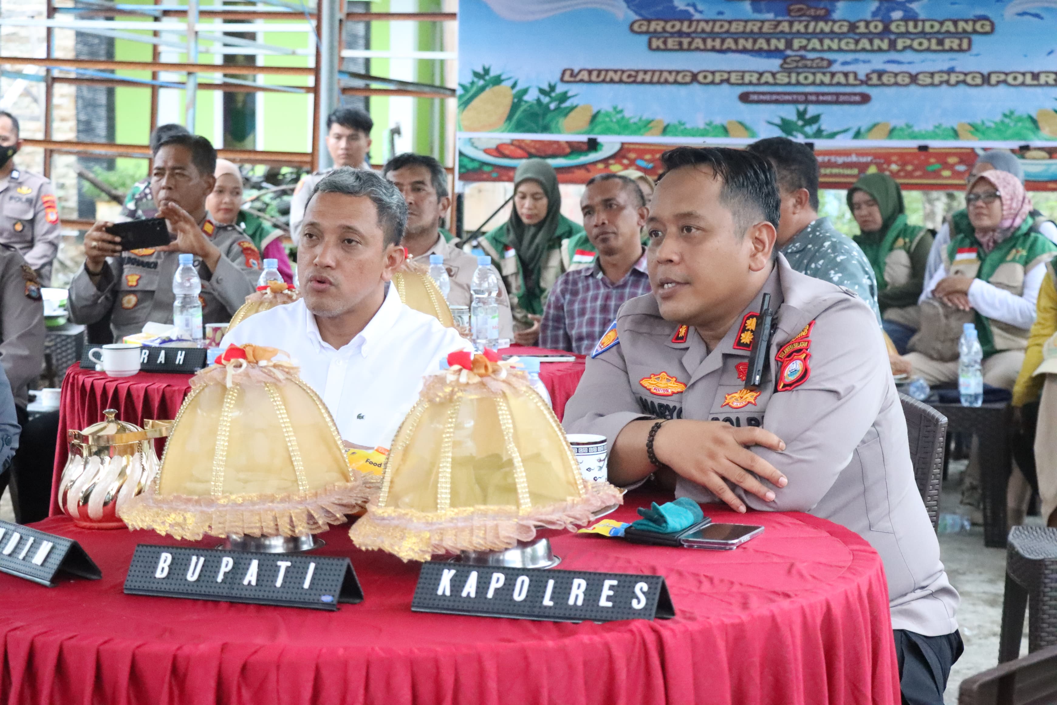 Wujudkan Kemandirian Pangan, Bupati Jeneponto Hadiri Panen Raya Jagung Nasional dan Peresmian Fasilitas Pangan
