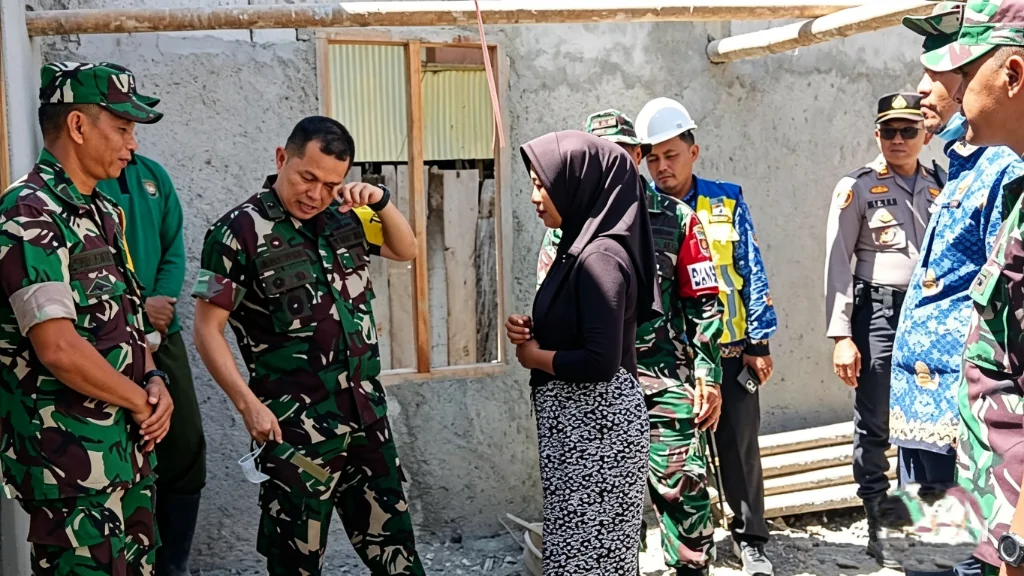 Air Mata Haru Dahlia Didepan Wasev TNI AD, Rumah Baru Penuh Makna, Suami Merantau di Kalimantan