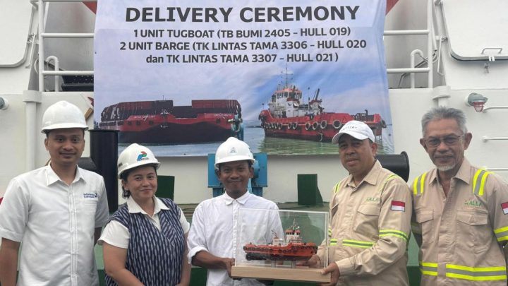 Kalla Lines Perkuat Shipping Services, Tambah 1 Tugboat dan 2 Barge Kalla Lines