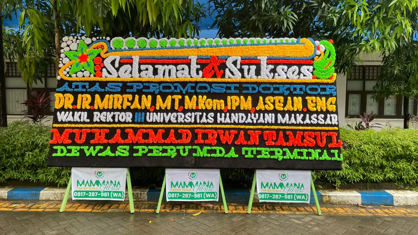 Mammana Florist Hadirkan Standar Kerapian dan Presisi untuk Karangan Bunga di Makassar