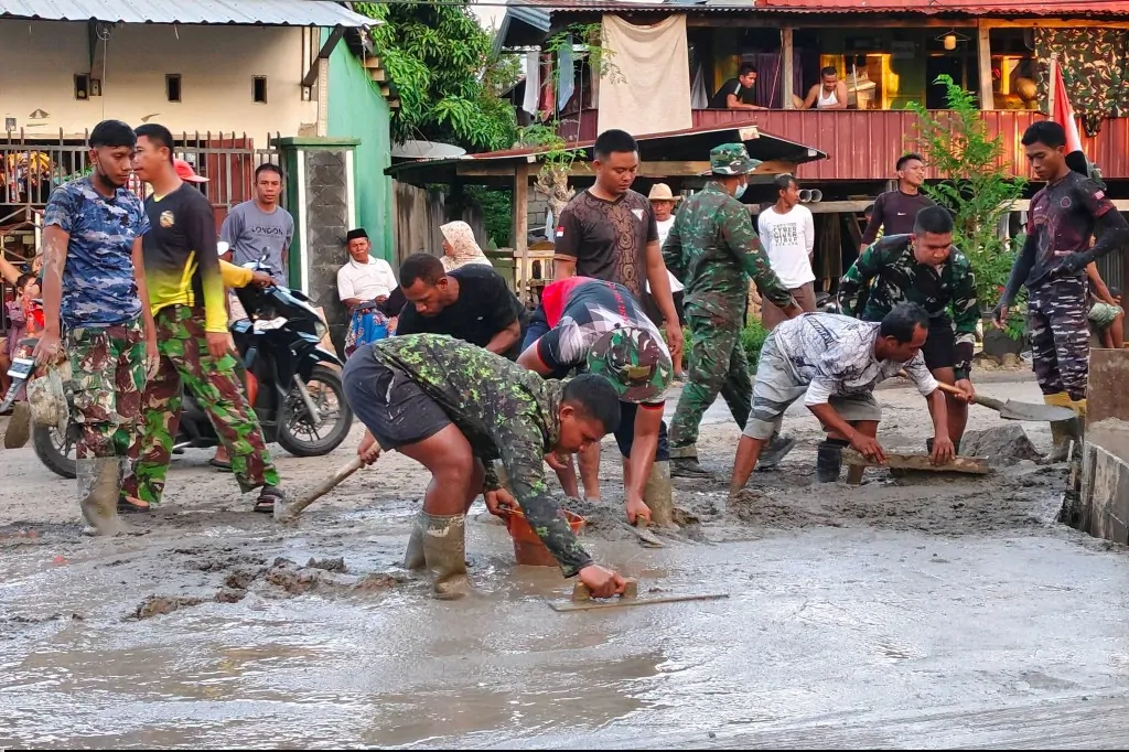 Jejak Satgas TMMD Ke128 di Tanah Turatea, Merajut Harapan, Hadirkan Kepastian Ekonomi Warga Pelosok Desa