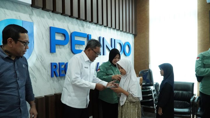 Wujudkan Kepedulian Sosial, Pelindo dan PJM Gelar Doa Bersama dan Satunan Anak Yatim di Samarinda Pelindo
