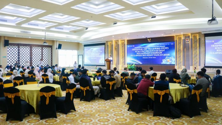BI Sulsel Kuatkan Kampanye Ekonomi dan Keuangan Syariah Melalui Training of Trainers BI Sulsel