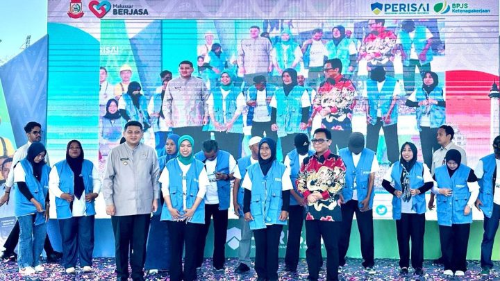BPJS Ketenagakerjaan Apresiasi Program Makassar Berjasa, 1.005 Agen PERISAI Siap Perluas Perlindungan Pekerja BPJS Ketenagakerjaan