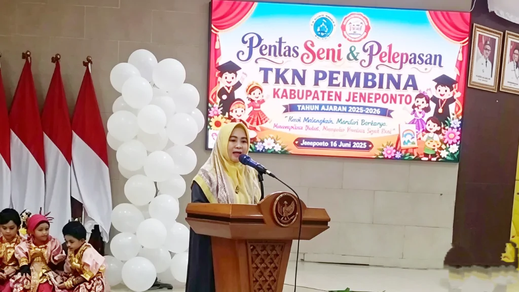 TKN Pembina Kabupaten Jeneponto Gelar Pentas Seni dan Pelepasan, Siapkan Langkah ke Jenjang Sekolah Dasar