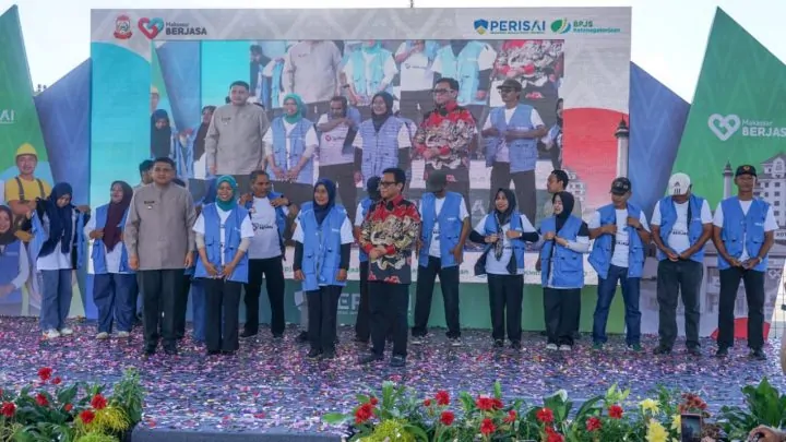 BPJS Ketenagakerjaan Apresiasi Inovasi Makassar Berjasa, 1.005 Agen PERISAI Resmi Bertugas BPJS Ketenagakerjaan