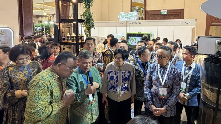 Inovasi Pengolahan Sampah Berbasis Magot PT Vale Dihadirkan Dalam Pameran Lingkungan Internasional KemenLHK Pt vale sorowako