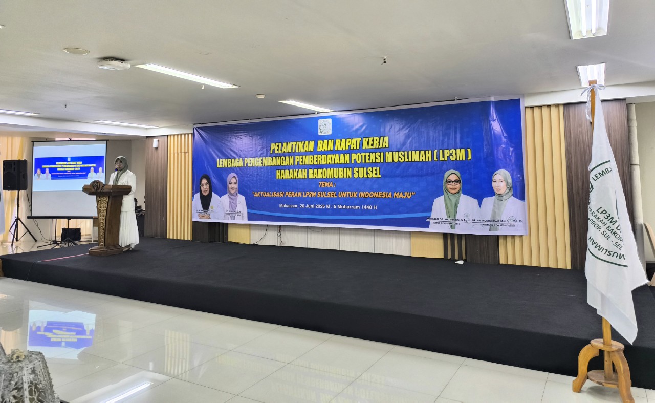 Pelantikan dan Raker LP3M Harakah Bakomubin Sulsel Teguhkan Komitmen Pengabdian untuk Umat