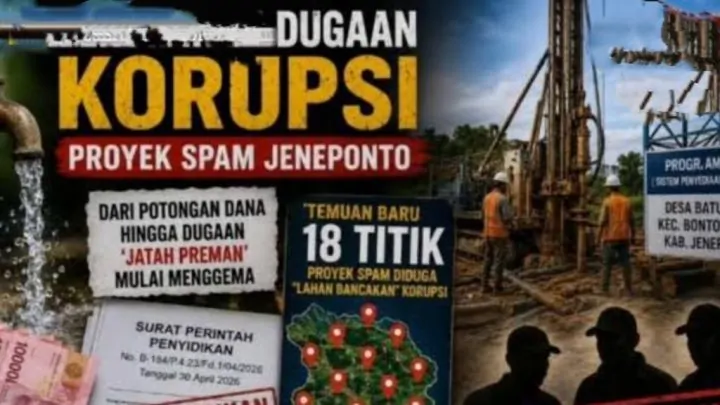 Lambatnya Penanganan Kasus Dugaan Korupsi SPAM Jeneponto, 50 Saksi Diperiksa Namun Tersangka Belum Ada Lambatnya Penanganan