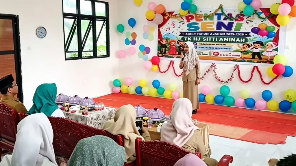 Pentas Seni Akhir Ajaran 2025-2026, TK Hj Sitti Aminah Lepas Siswa Menuju Jenjang Pendidikan SD