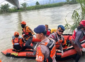 Korban terseret arus Sungai Rongkong
