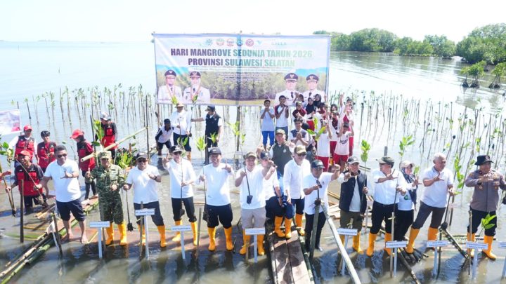 PT Semen Tonasa Berpartisipasi dalam Peringatan Hari Mangrove Sedunia 2026 PNUP