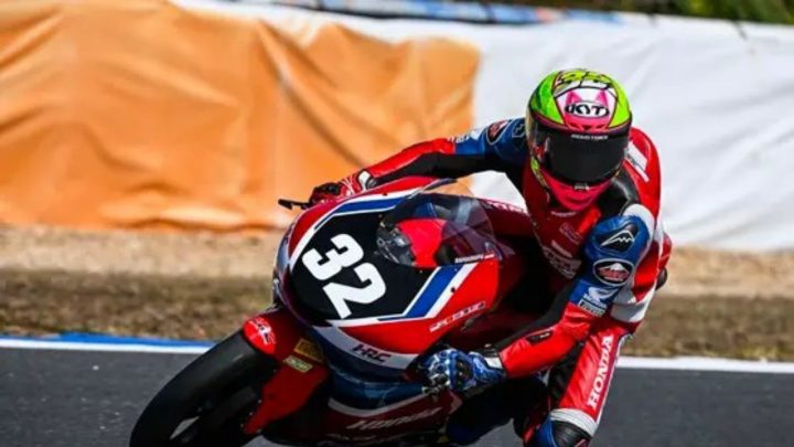 Modal Rekor dan Kemenangan, Ramadhipa Incar Podium di Seri Jerez Moto3 Junior 2026 asmo sulsel