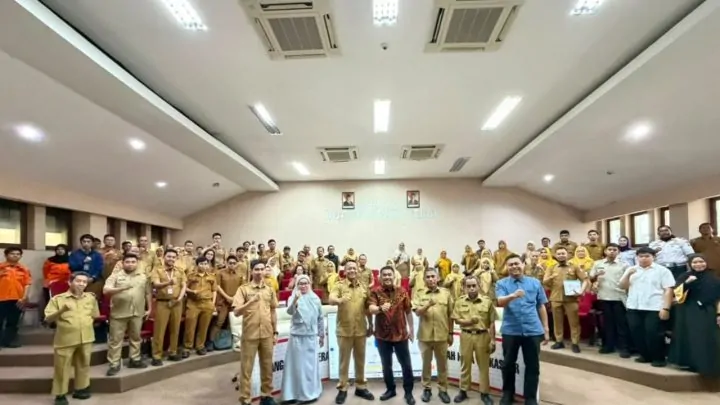 SALAMA Jangkau 18.090 Anak, BPBD Makassar Perkuat Budaya Sadar Bencana Sejak Dini BPBD Makassar