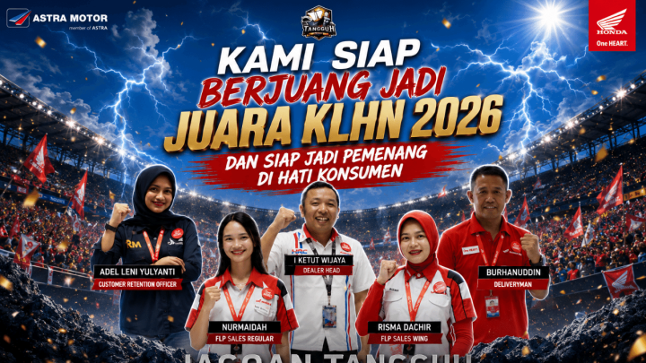Astra Motor Sulsel Siap Berlaga di KLHN 2026 dengan Tim Terbaik KLHN 2026