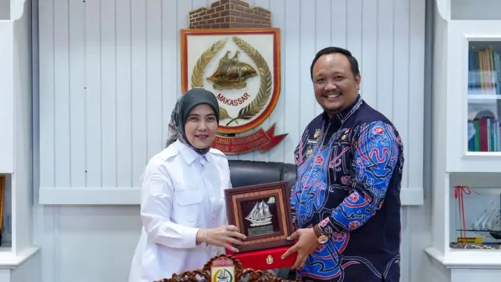 Perkuat Jejaring Antardaerah, Aliyah Sambut Wakil Wali Kota Bengkulu Aliyah Mustika Ilham