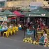 pedagang es kelapa muda Rotterdam