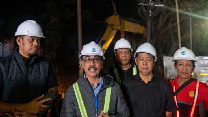Optimalkan Layanan Air Bersih, PDAM Makassar Keruk Sedimen Sungai Lekko Paccing PDAM Makassar