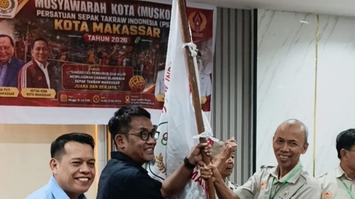 Terpilih Pimpin PSTI Makassar, Ali Gauli Arief Siap Cetak Atlet Takraw Berprestasi Ali Gauli Arief